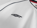 2002 England Retro  Home  Retro Soccer Jersey