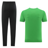 2023 NK ND02 Green Short-sleeved Trouser Suit
