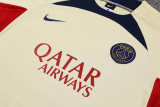 23-24 PSG Beige Training Short Suit