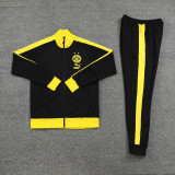 23-24 Dortmund Black Jacket Tracksuit #06