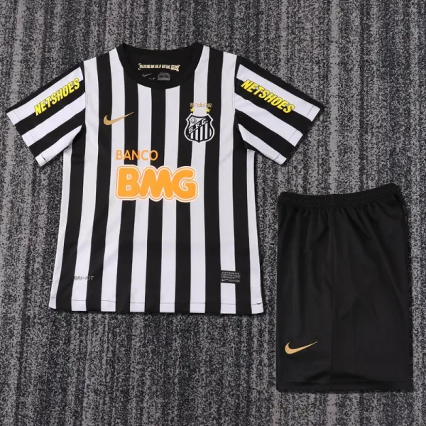 2013 Santos FC Away Kids Retro Soccer Jersey