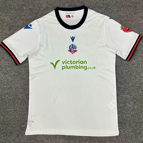 24-25 Bolton Home Fans Soccer Jersey
