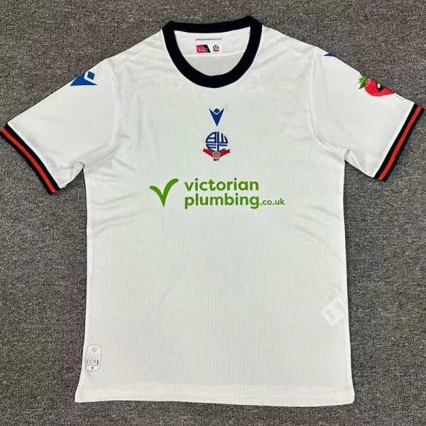 24-25 Bolton Home Fans Soccer Jersey