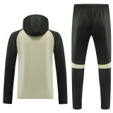 23-24 BAR Beige Yellow Hoodie Jacket Tracksuit