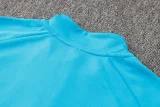 2024 JOM Lake Blue Kids Half Pull Tracksuit (童装)(半拉链)