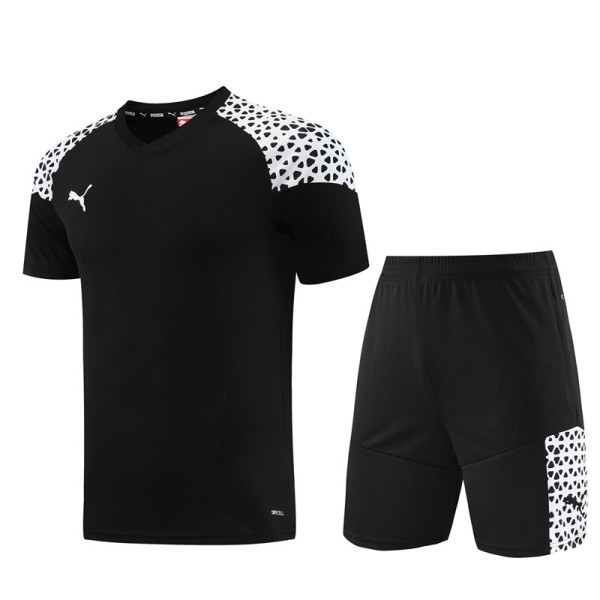 2023 PM Black Training Short Suit #PD02