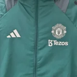 24-25 Man Utd Green Windbreaker