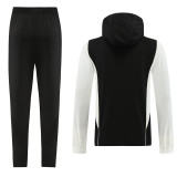 23-24 AD Black White Hoodie Jacket Tracksuit #AF01