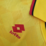 1995-1996 ACM Away Yellow Retro Soccer Jersey