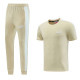 2023 PM Beige Short-sleeved Trouser Suit #PD01