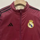 24-25 RMA Red & Khaki Double Sided Windbreaker (双面风衣)