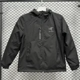 2024 ARCTERYX Thickened warm Black Outdoor Jackets #F5加绒冲锋衣