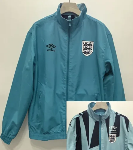 24-25 England Blue Double Sided windbreaker (双面风衣)