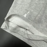 M17 Jordan Grey Pure Cotton Fabric Casual Short Pants