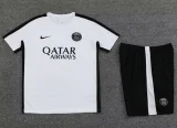 23-24 PSG White Training Short Suit