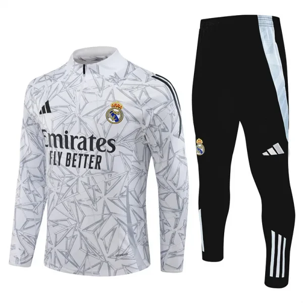 24-25 RMA White Half Pull Tracksuit (半拉链)(印花)