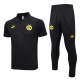 23-24 Dortmund Black Polo Tracksuit #C997