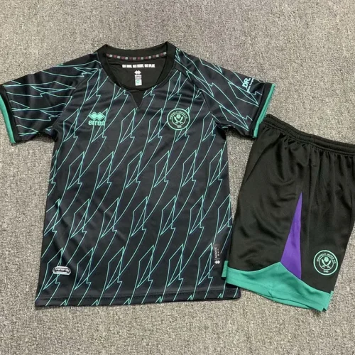 24-25 Sheffield United Away Kids Soccer Jersey