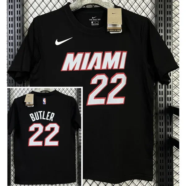 T145 HEAT BUTLER #22 Black High Quality Casual T-Shirt