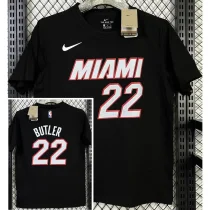 T145 HEAT BUTLER #22 Black High Quality Casual T-Shirt T145 HEAT BUTLER #22 Black High Quality Casual T-Shirt