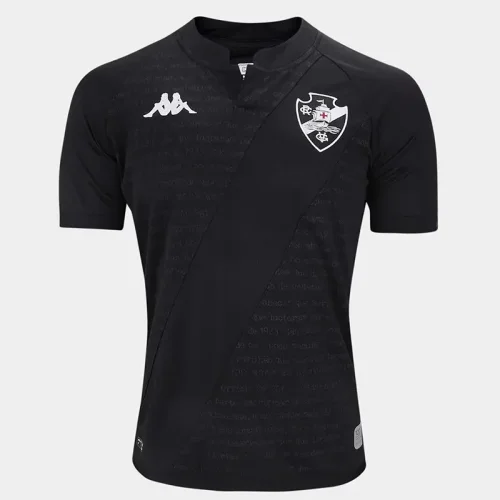24-25 Vasco Black Goalkeeper Fans Soccer Jersey