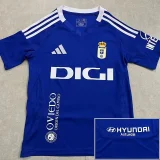 24-25 Real Oviedo Home Fans Soccer Jersey