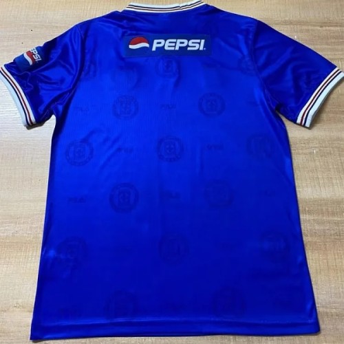 1998-1999 Cruz Azul Home Retro Soccer Jersey