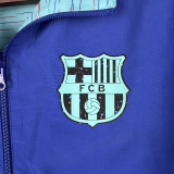2023 BAR Dark blue & Sky Blue Double Sided Windbreaker (双面风衣)