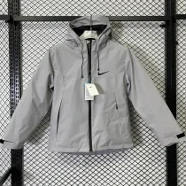 2024 NK Thickened warm Grey Outdoor Jackets #A801加绒冲锋衣