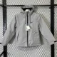 2024 NK Thickened warm Grey Outdoor Jackets #A801加绒冲锋衣