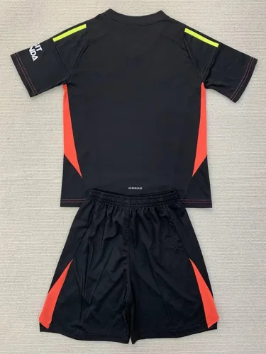 24-25 ARS Black GoalKeeper Kids Soccer Jersey
