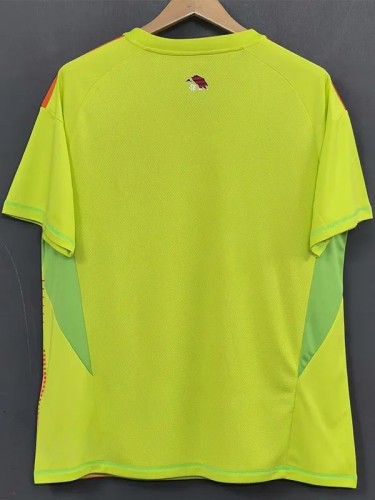 25-26 Flamengo Yellow Goalkeeper Soccer Jersey