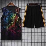 24-25 RMA Black Tank top and shorts suit #彩龙