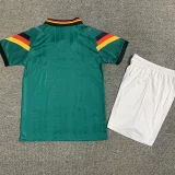 1992 Germany Away Kids Retro Soccer Jersey
