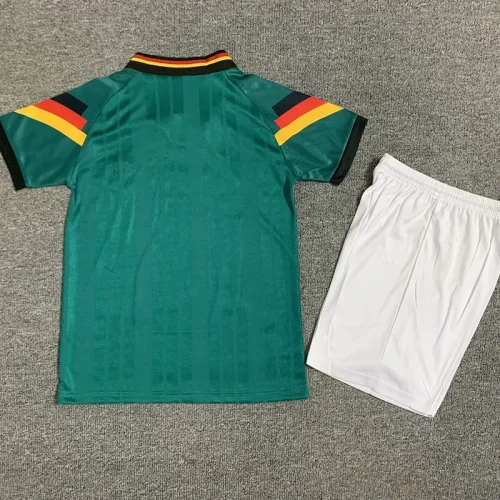 1992 Germany Away Kids Retro Soccer Jersey