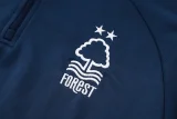 24-25 Nottingham Forest Royal blue Kids Half Pull Tracksuit (童装)(半拉链)
