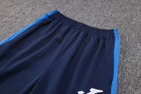 2023 JOMA Blue Black Half Pull Tracksuit #3 (半拉链)