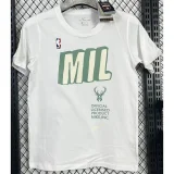 T115 Bucks MIL White High Quality Casual T-Shirt
