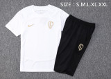 23-24 Corinthians White Training Short Suit #D776 (七分裤）
