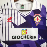 1991-1992Fiorentina Away Retro Soccer Jersey