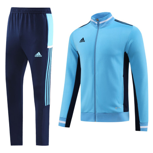 2023 AD Sky Blue Jacket Tracksuit #AJ06