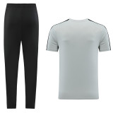 2023 NK ND02 Grey Short-sleeved Trouser Suit