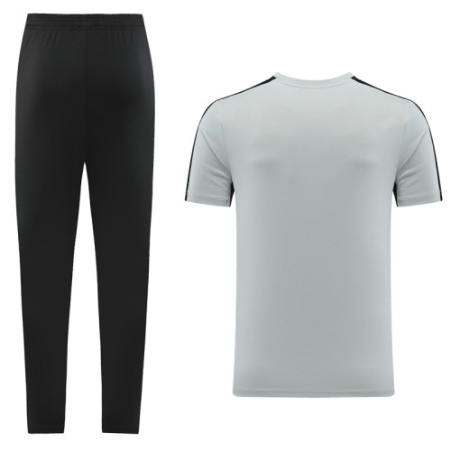 2023 NK ND02 Grey Short-sleeved Trouser Suit