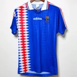 1994-1995 France Home Retro Soccer Jersey