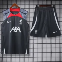 24-25 LIV Dark gray Tank top and shorts suit