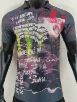 25-26 Man City Grey Red Limited Edition Player Version Soccer Jersey