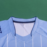 2007-2008 Man City Home Retro Soccer Jersey