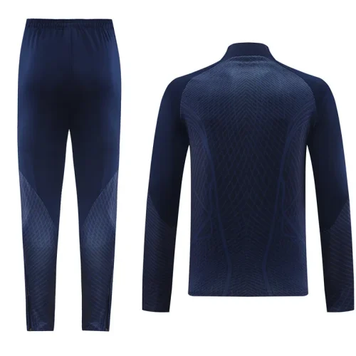 2023 NK Royal Blue Half Pull Tracksuit #NB06(半拉链)