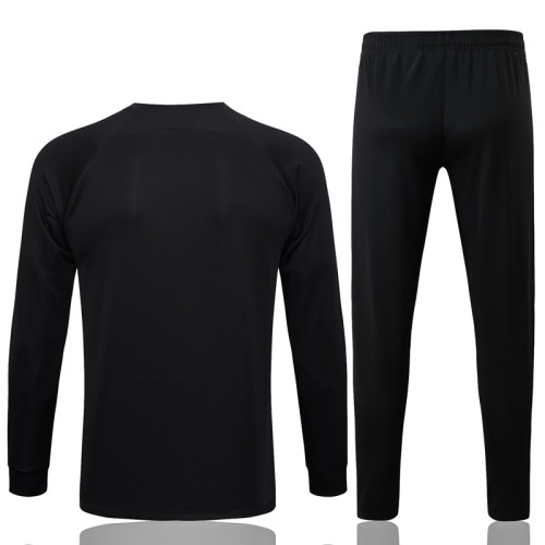 23-24 Corinthians Black Jacket Tracksuit #A649