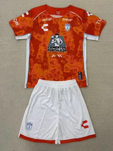 24-25 Pachuca Away Kids Soccer Jersey
